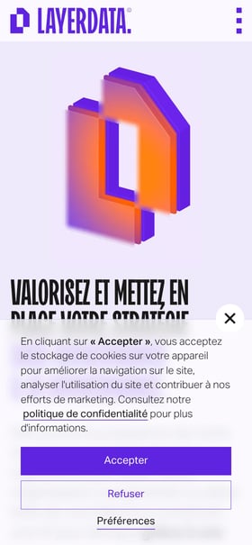 LayerData Mobile Preview