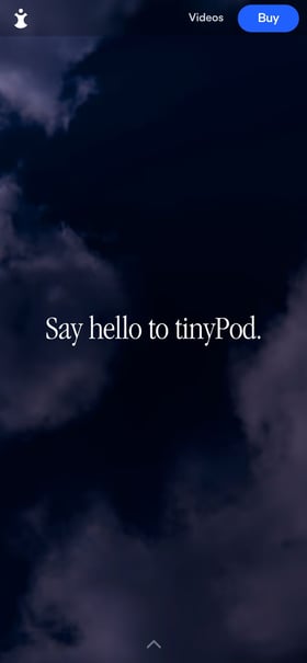 tinyPod Mobile Preview