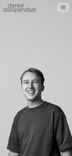 Daniel Stoopendaal Mobile Preview
