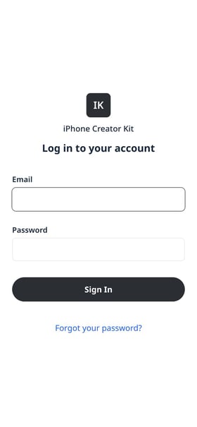 iPhone Creator Course Mobile Preview