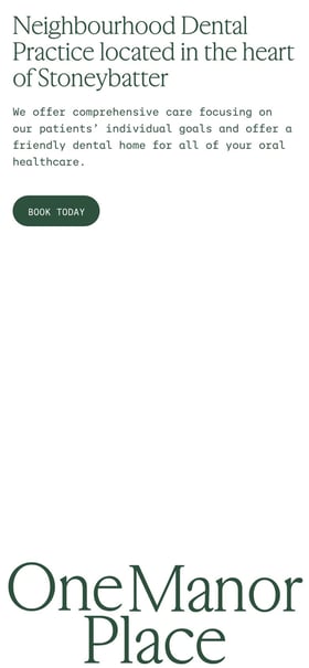 One Manor Place Mobile Preview