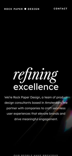 Rock Paper Design Mobile Preview