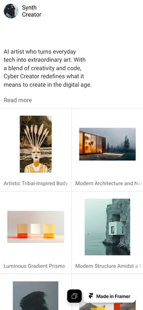 Synth Creator Mobile Preview