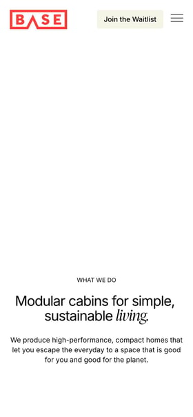 Base Habitation Mobile Preview