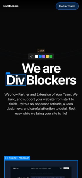DivBlockers Mobile Preview