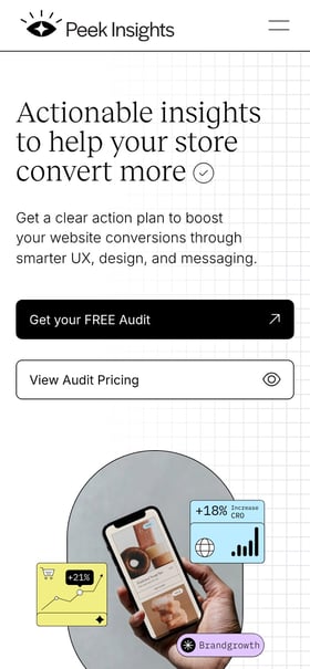 Peek Insights Mobile Preview