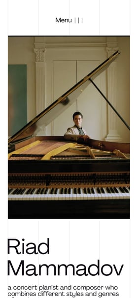 Riad Mammadov Mobile Preview