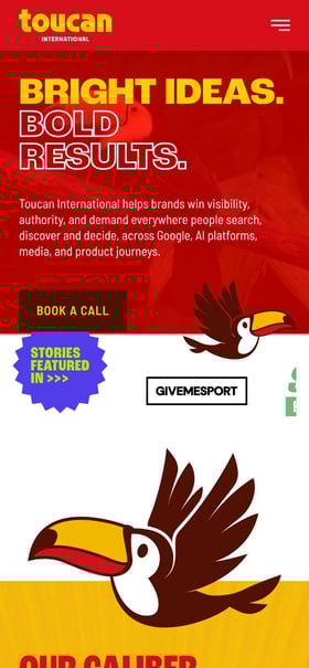 Captain Toucan Mobile Preview