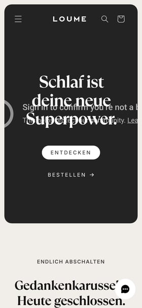 Loume Mobile Preview