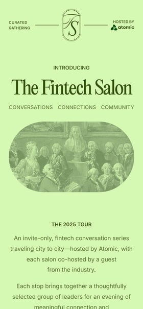 The Fintech Salon Mobile Preview