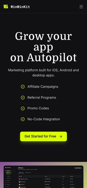 WinWinKit Mobile Preview