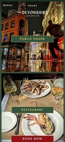 The Devonshire Mobile Preview