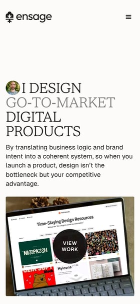 Ensage Mobile Preview