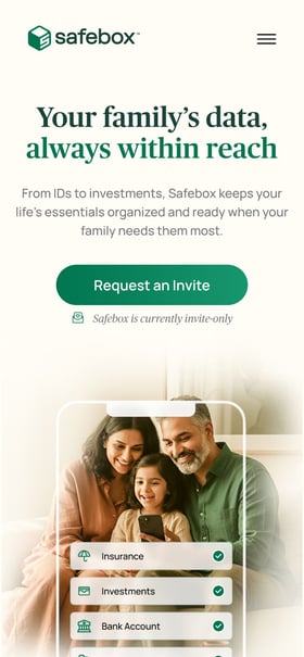Safebox Mobile Preview