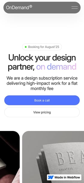 OnDemand Mobile Preview