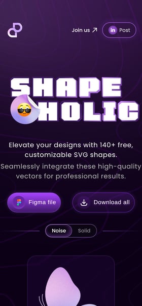 Shape-O-Holic Mobile Preview