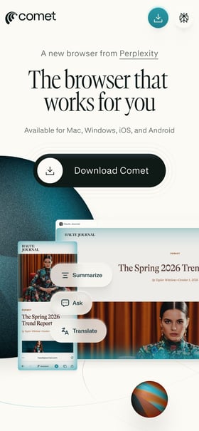 Comet Mobile Preview