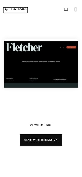 Fletcher Mobile Preview