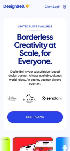 DesignBell Mobile Preview