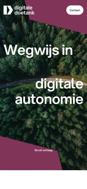 Digitale Doetank Mobile Preview