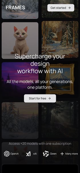 Frames Mobile Preview