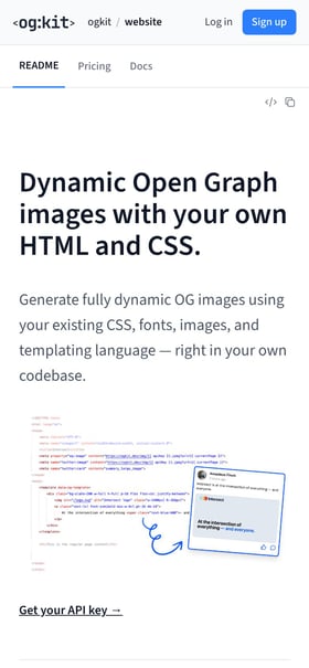 Ogkit Mobile Preview