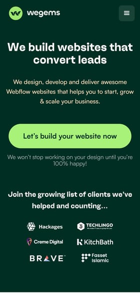 Wegems Mobile Preview