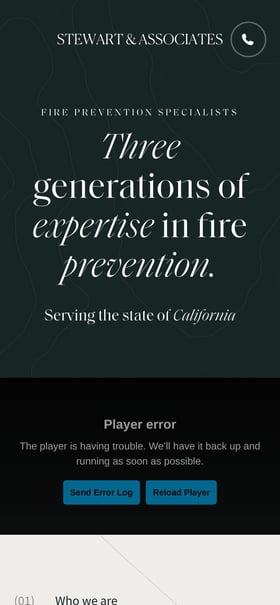 E. Stewart & Associates Mobile Preview