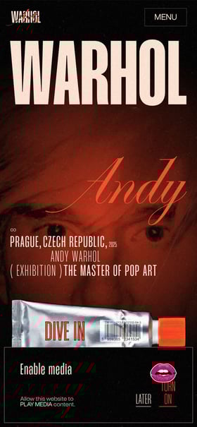 WarholArts Mobile Preview