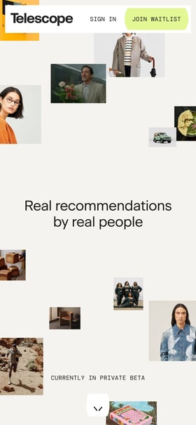 Telescope Mobile Preview