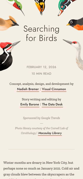 Searching for Birds Mobile Preview