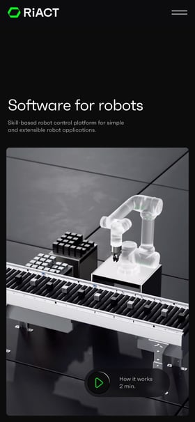 RiACT Mobile Preview