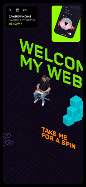 Cameron McNab Mobile Preview