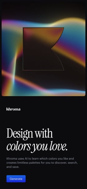 Khroma Mobile Preview