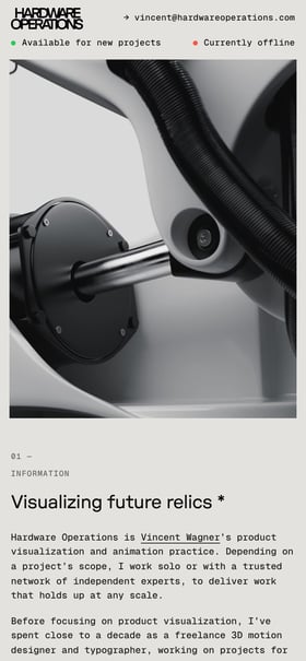 Hardware Operations Mobile Preview