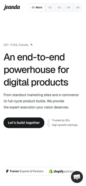 Jeanda Mobile Preview