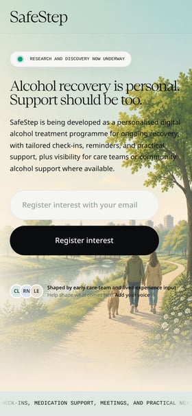 SafeStep Mobile Preview