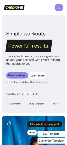 Cardiome Mobile Preview