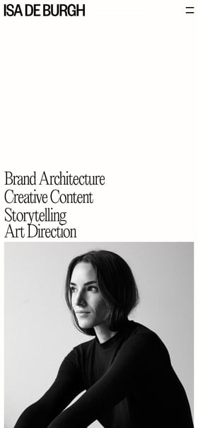 Isa de Burgh Mobile Preview