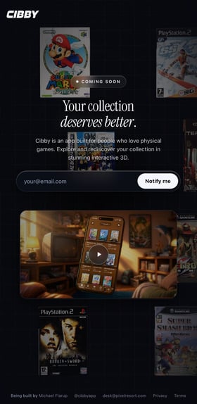 Cibby Mobile Preview