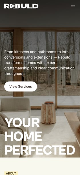 Rebuld Mobile Preview
