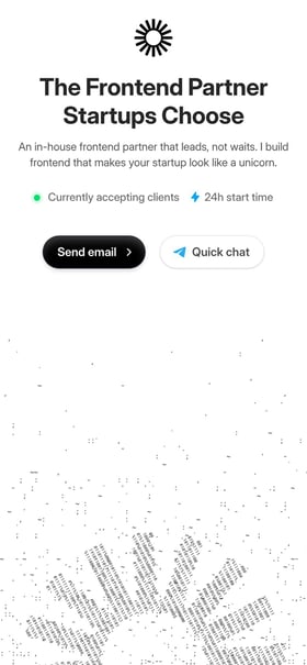 Frontend Supply™ Mobile Preview