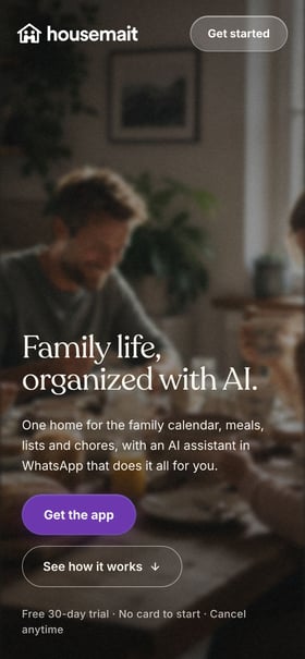 Housemait Mobile Preview