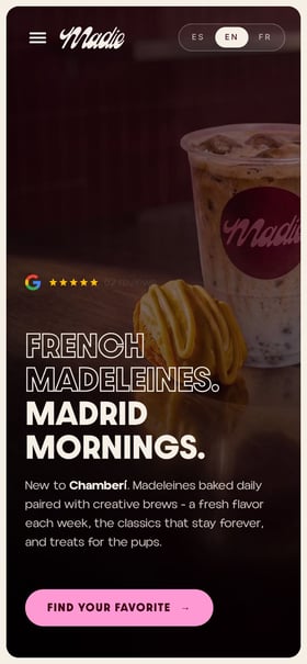 Madie Mobile Preview