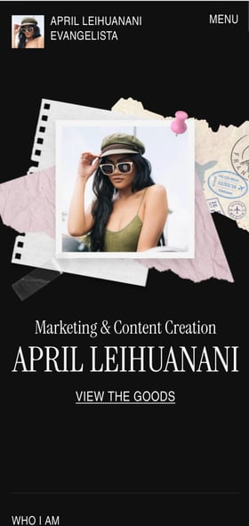 April Leihuanani Evangelista Mobile Preview