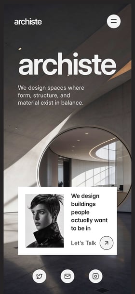 Archiste Mobile Preview