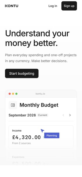 Kontu Mobile Preview