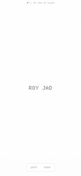 Roy Jad Mobile Preview