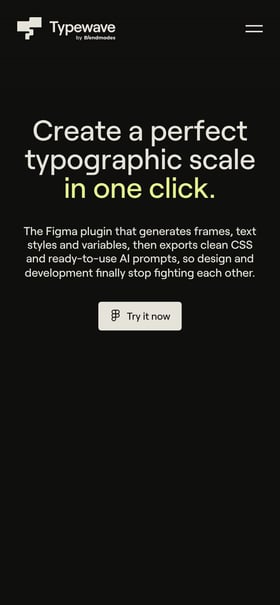 Typewave Mobile Preview