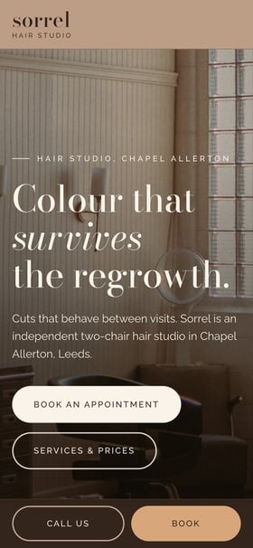Sorrel Lite Mobile Preview